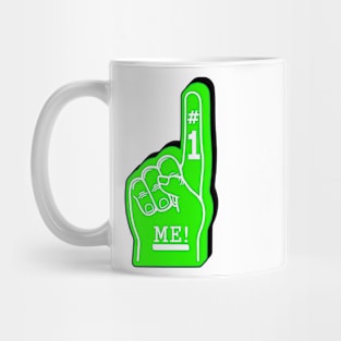 Green and Black Im Number 1 Mug